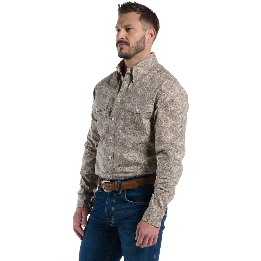 American Paint Mens Woven Shirt