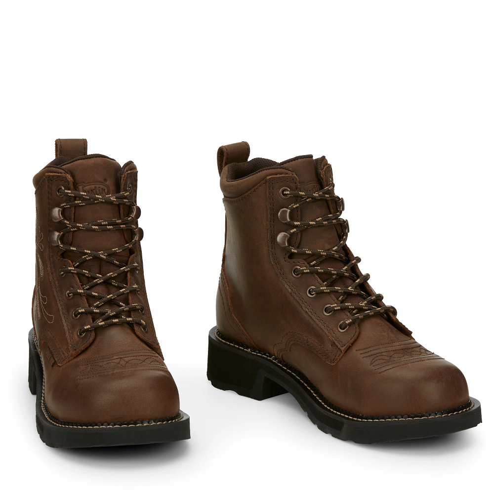 Katerina 6" Waterproof Steel Toe