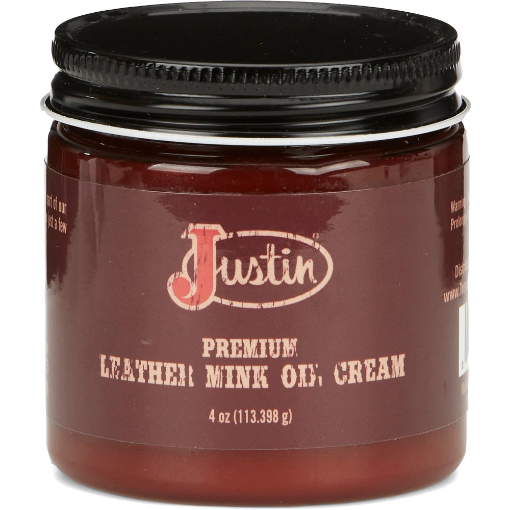 Justin Premium Leather Mink Oil Cream
