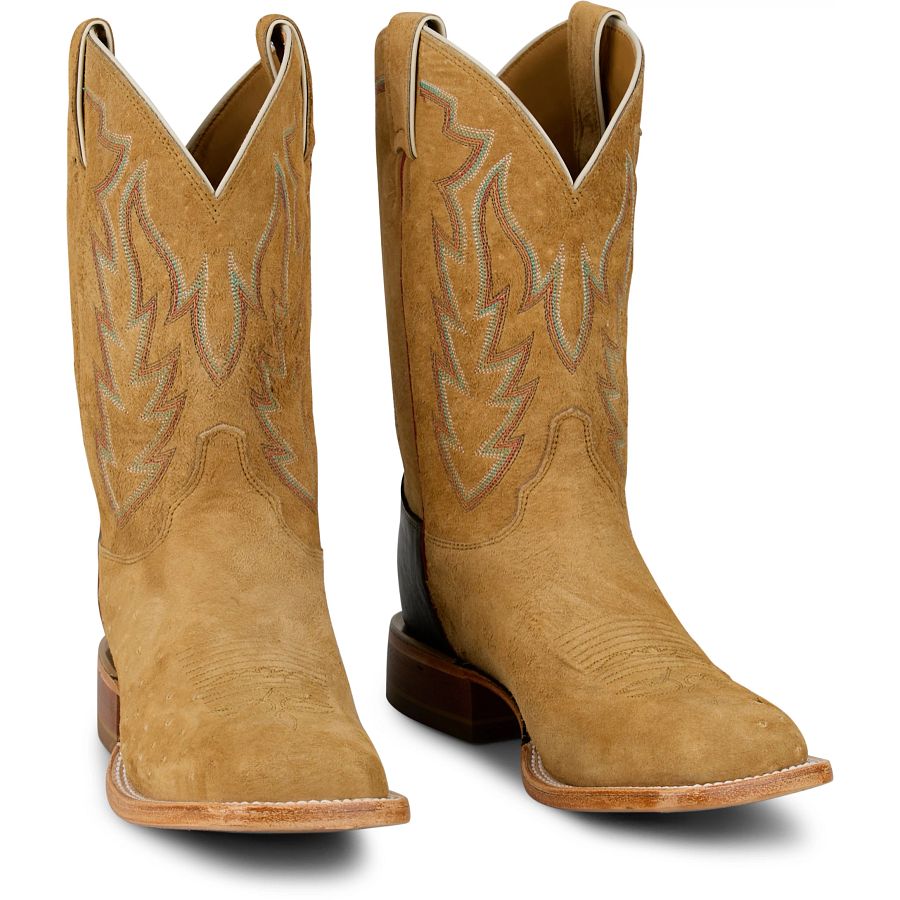 Quincy  11" Sueded Ostrich